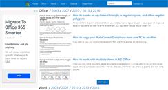 Desktop Screenshot of officetooltips.com